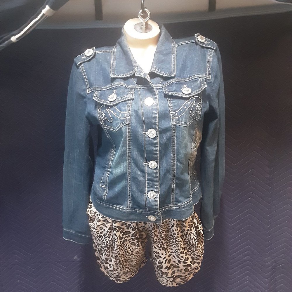 Drama Gold brand denim jacket